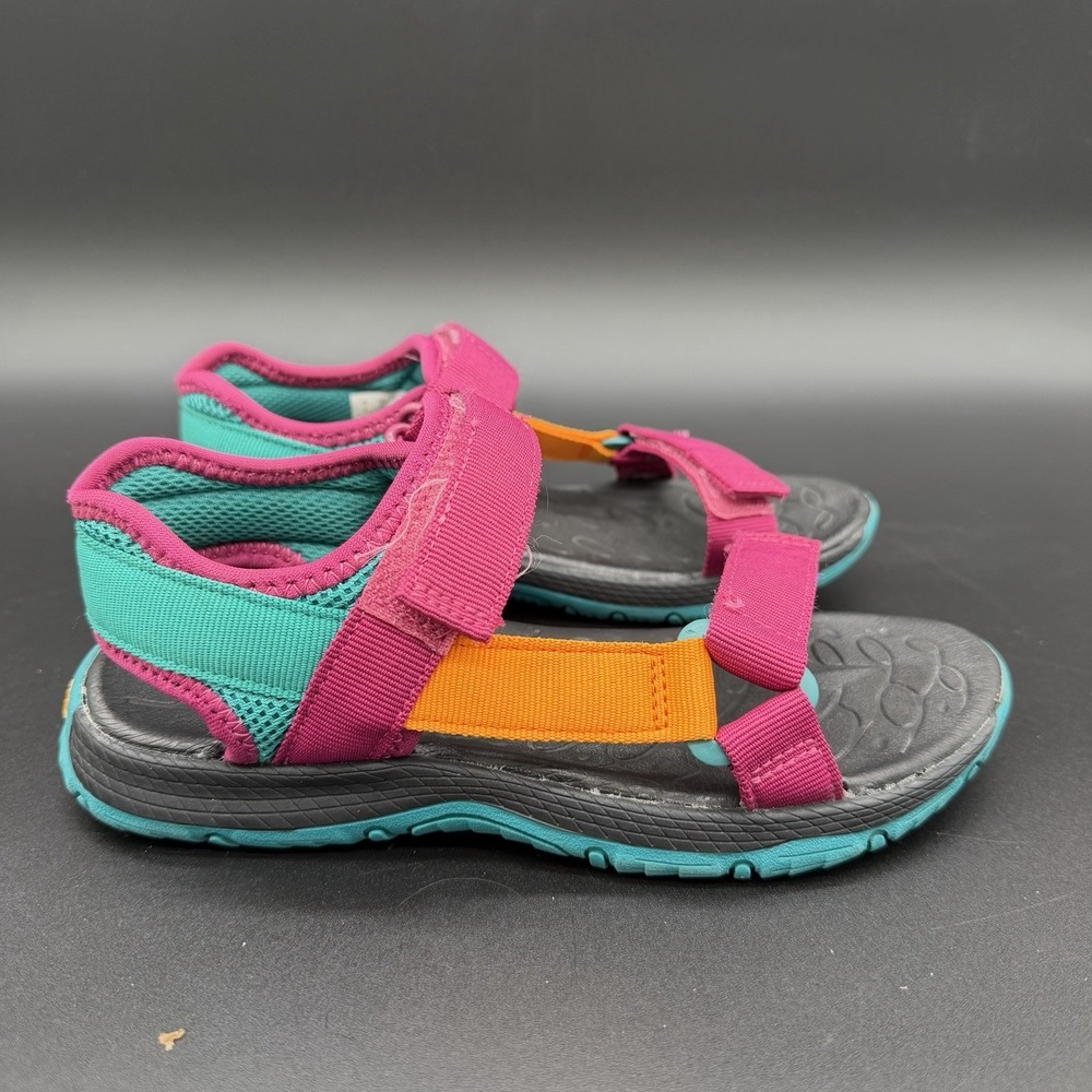 Merrell Sandals Unisex Kids Size 3 Kahuna Web Vibram‎  multicolor